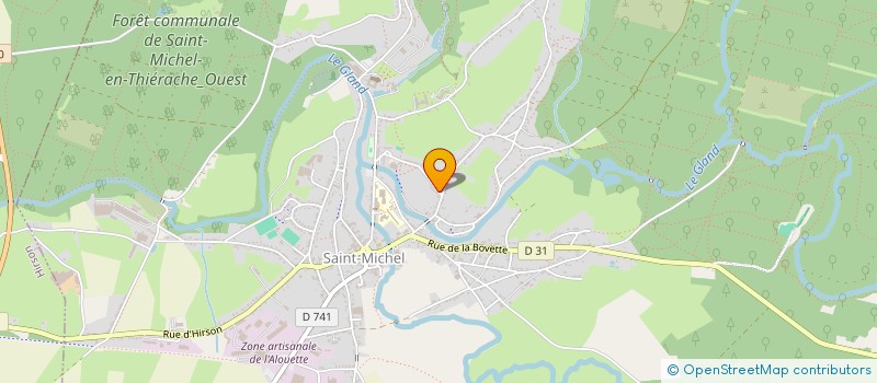 localisation de l'entreprise IMAGIGEEKS à SAINT-MICHEL
