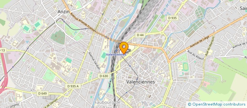 localisation de l'entreprise IMAGIGROUP à VALENCIENNES