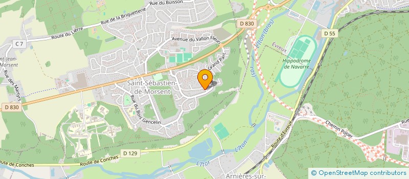 localisation de l'entreprise IMAGIK  LES VENTES