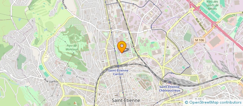 localisation de l'entreprise IMAGILINK  SAINT-ETIENNE