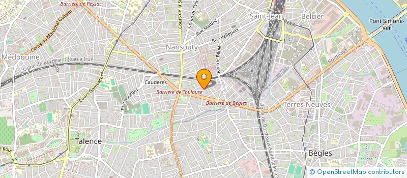 localisation de l'entreprise IMAGILUM  BORDEAUX