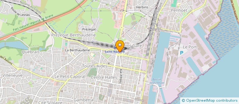 localisation de l'entreprise IMAGIN'AMENAGEMENT  SAINT-NAZAIRE