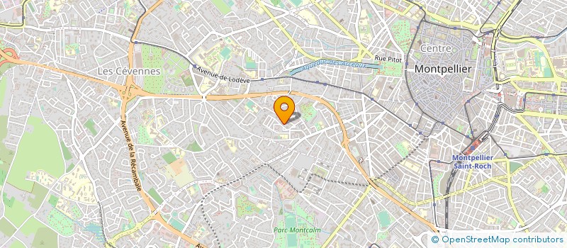 localisation de l'entreprise IMAGIN'ART & SENS à MONTPELLIER