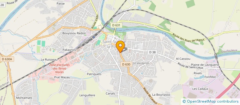 localisation de l'entreprise IMAGIN'ARTS  SAINT-SULPICE-LA-POINTE