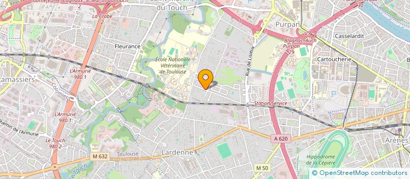 localisation de l'entreprise IMAGIN'ERE CIE à TOULOUSE