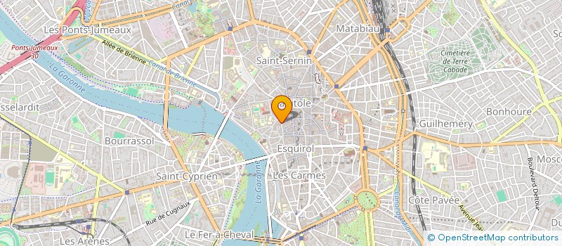 localisation de l'entreprise IMAGIN'ERES à TOULOUSE