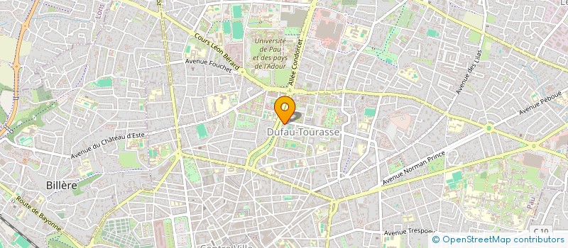 localisation de l'entreprise IMAGIN' ET VOUS à PAU