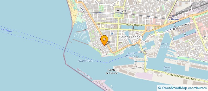 localisation de l'entreprise IMAGIN'R  LE HAVRE