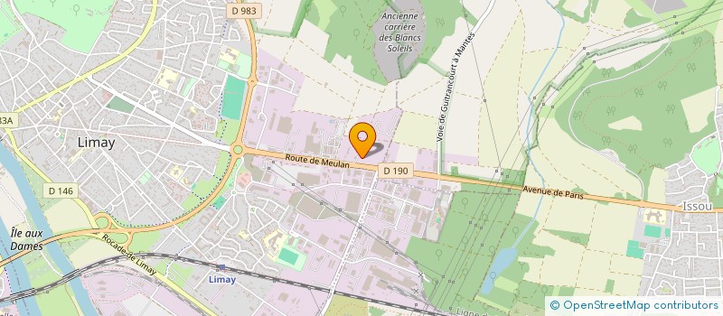 localisation de l'entreprise IMAGINA  LIMAY