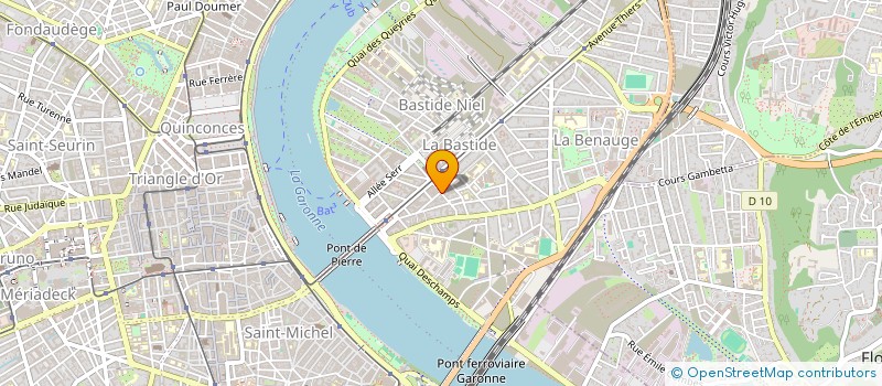 localisation de l'entreprise IMAGINA MUSIC  BORDEAUX