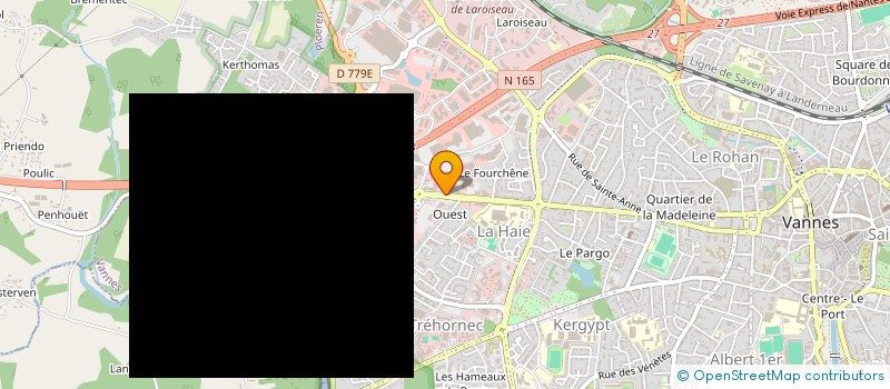 localisation de l'entreprise IMAGINA PRODUCTION à VANNES