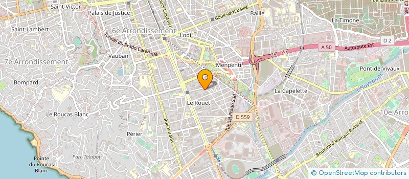 localisation de l'entreprise IMAGINA TIF à MARSEILLE
