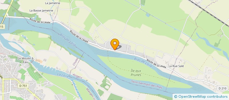 localisation de l'entreprise IMAGINA'TIF  SAINT-AUGUSTIN-DES-BOIS