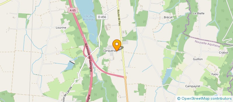 localisation de l'entreprise IMAGINAIRE  AIRE-SUR-L'ADOUR