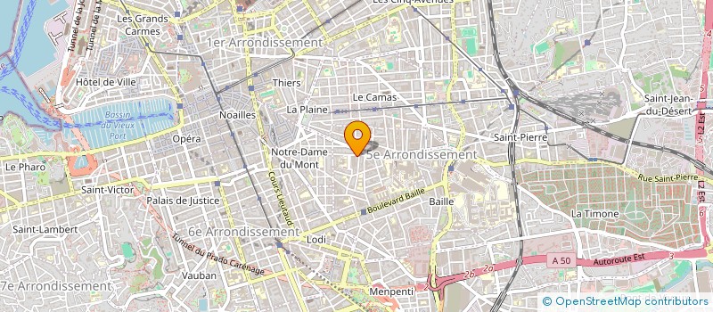 localisation de l'entreprise IMAGINAIRES à MARSEILLE