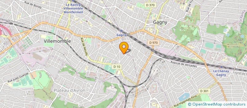 localisation de l'entreprise IMAGINARIUM LIFE  VILLEMOMBLE