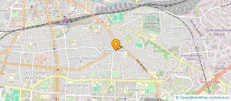 localisation de l'entreprise IMAGINARY PEOPLE  RENNES