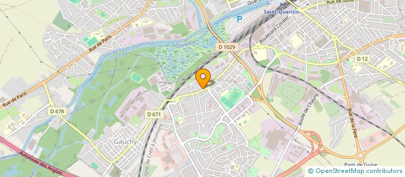 localisation de l'entreprise IMAGINAT à GAUCHY