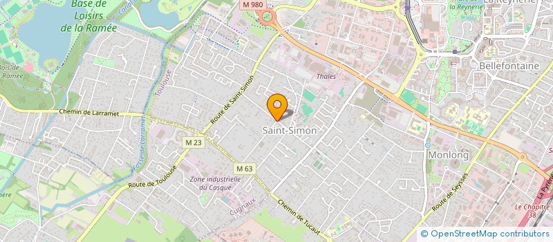 localisation de l'entreprise IMAGINATIC à TOULOUSE