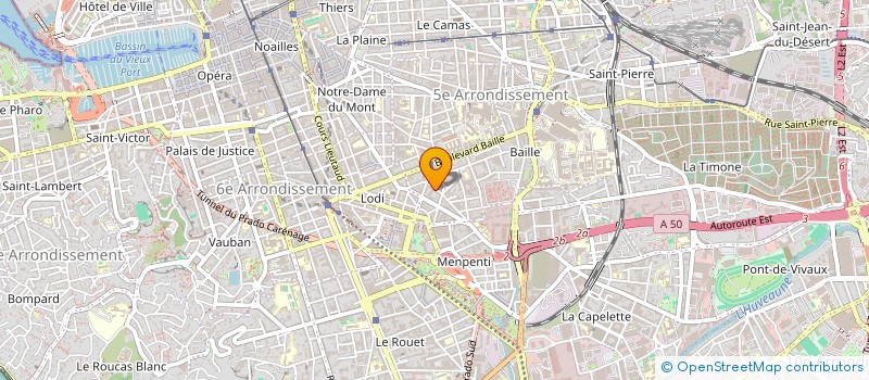 localisation de l'entreprise IMAGINATION à MARSEILLE