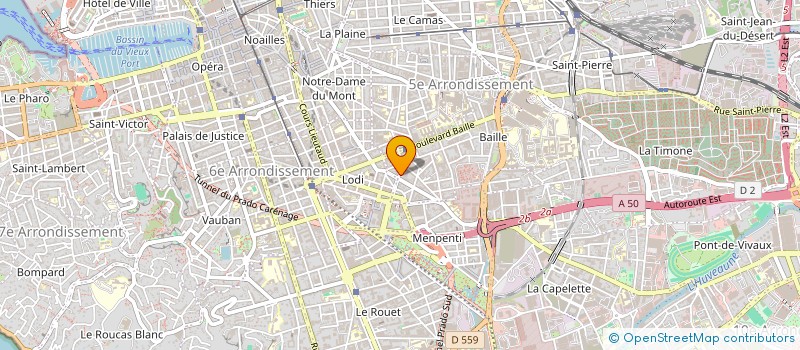 localisation de l'entreprise IMAGINATION ASSISTEE PAR ORDINATEUR à MARSEILLE