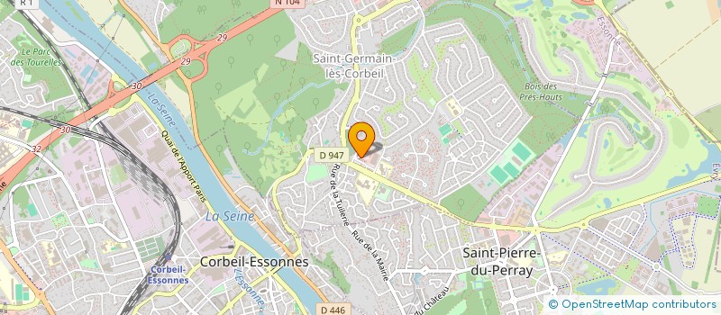 localisation de l'entreprise IMAGINE  SAINT-GERMAIN-LES-CORBEIL