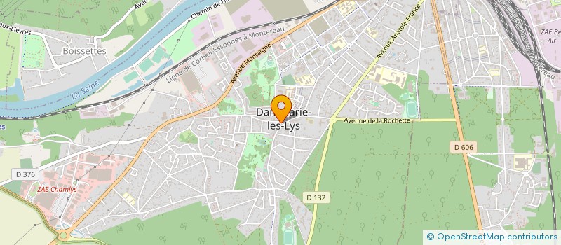 localisation de l'entreprise IMAGINE à DAMMARIE-LES-LYS