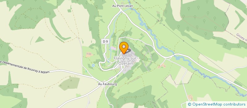 localisation de l'entreprise IMAGINE  FLAVIGNY-SUR-OZERAIN