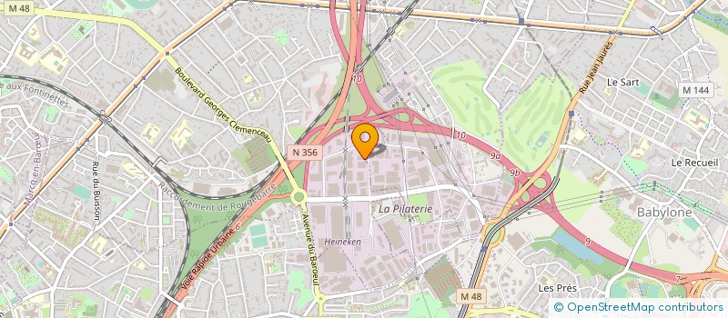 localisation de l'entreprise IMAGINE à MARCQ-EN-BARŒUL