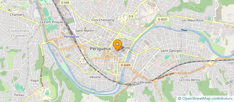 localisation de l'entreprise IMAGINE...  PERIGUEUX