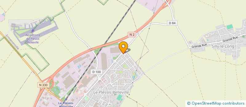 localisation de l'entreprise IMAGINE BENIN  LE PLESSIS-BELLEVILLE