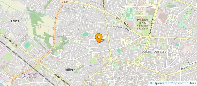 localisation de l'entreprise IMAGINE...CHANTELLE  BILLERE