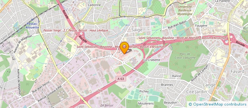 localisation de l'entreprise IMAGINE CONCEPTS à PESSAC