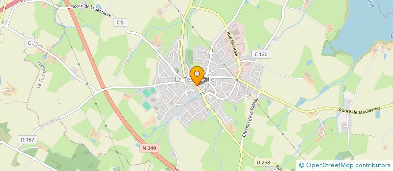 localisation de l'entreprise IMAGINE CUISINE & BAIN  CHOLET