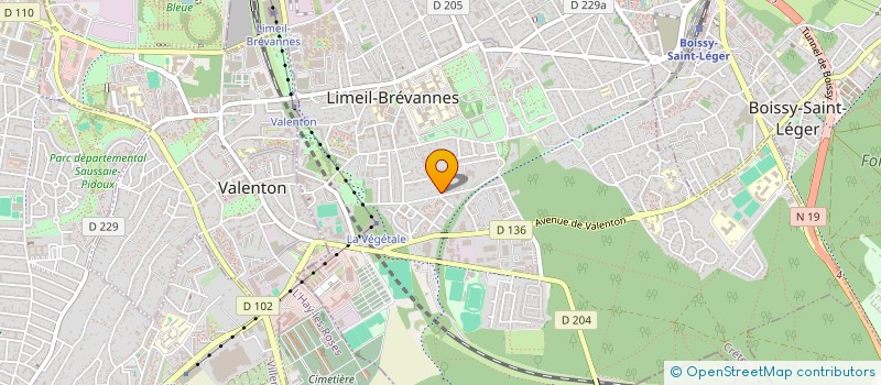 localisation de l'entreprise IMAGINE DECORATION  LIMEIL-BREVANNES