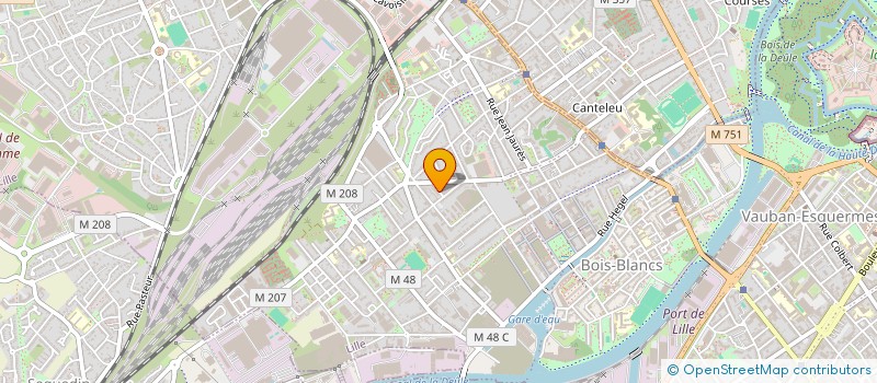 localisation de l'entreprise IMAGINE FILMS à LILLE