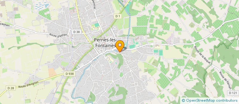 localisation de l'entreprise IMAGINE HABITAT à PERNES-LES-FONTAINES