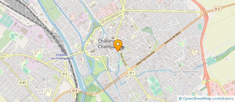 localisation de l'entreprise IMAGINE.HOME  CHALONS-EN-CHAMPAGNE