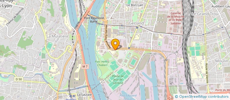 localisation de l'entreprise IMAGINE HUMAN  LYON