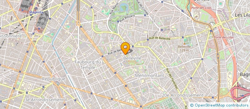 localisation de l'entreprise IMAGINE KANE  PARIS