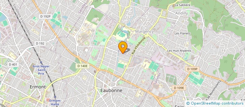 localisation de l'entreprise IMAGINE LA VIE EN BOIS  EAUBONNE