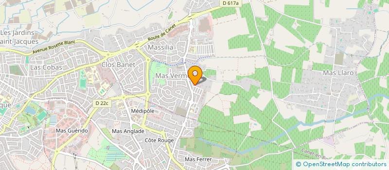 localisation de l'entreprise IMAGINE PATRIMOINE  PERPIGNAN