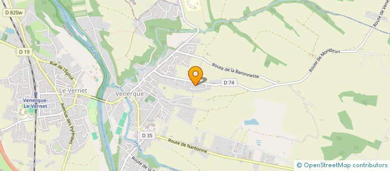 localisation de l'entreprise IMAGINE ROBOTS à VENERQUE