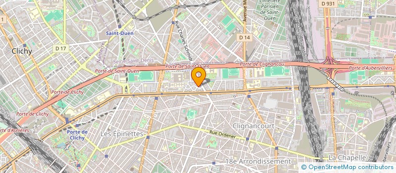 localisation de l'entreprise IMAGINE SA à PARIS