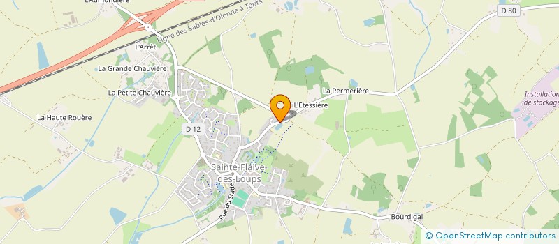localisation de l'entreprise IMAGINE UN SOURIRE à SAINT-JULIEN-DES-LANDES
