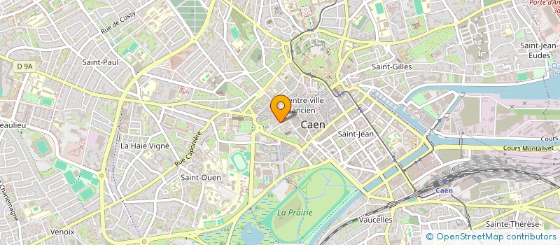 localisation de l'entreprise IMAGINER'S WORLD à CAEN