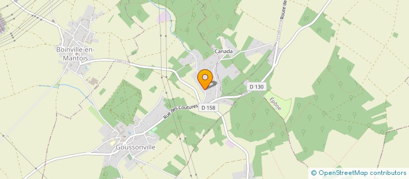 localisation de l'entreprise IMAGINEXT  GOUSSONVILLE