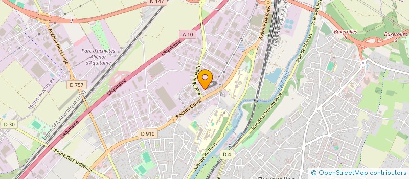 localisation de l'entreprise IMAGING ASSETS MANAGEMENT  POITIERS