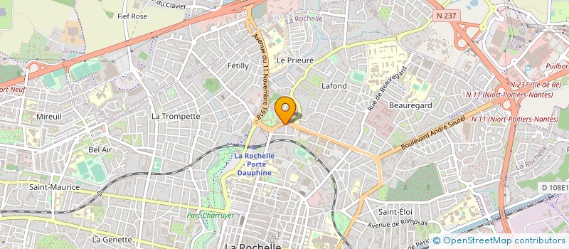 localisation de l'entreprise IMAGINGCORP. à LA ROCHELLE