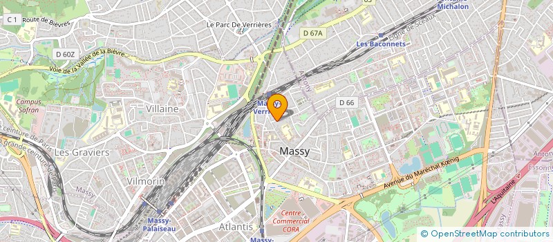 localisation de l'entreprise IMAGINORIENT EUROPE à MASSY